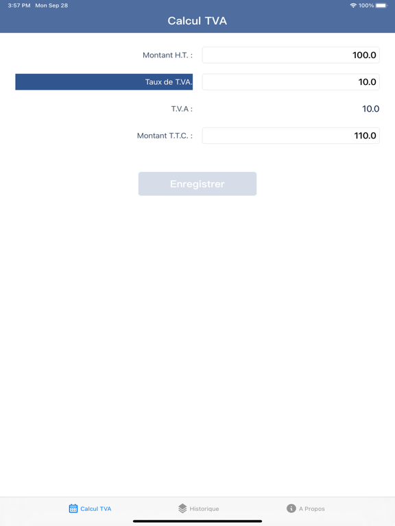 Screenshot #5 pour Calcul HT - TTC