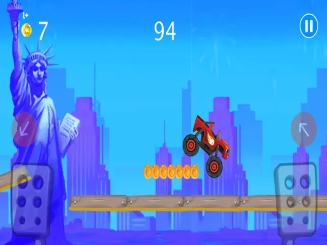 Captura 4 Blaze Monster Truck Race 2020 iphone