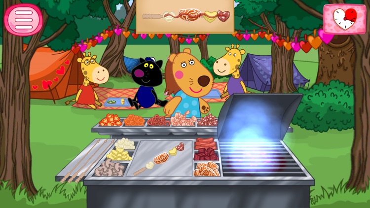 Cafe for animals. Cooking game