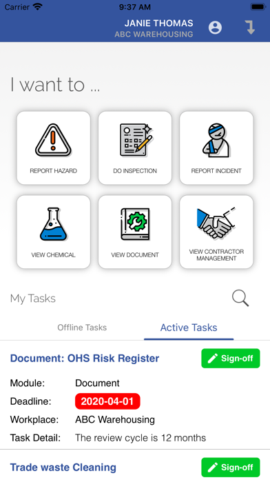 Safety Champion Software screenshot 2