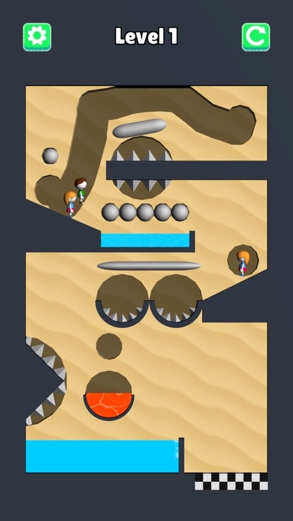 Sand Trap Escape 3D