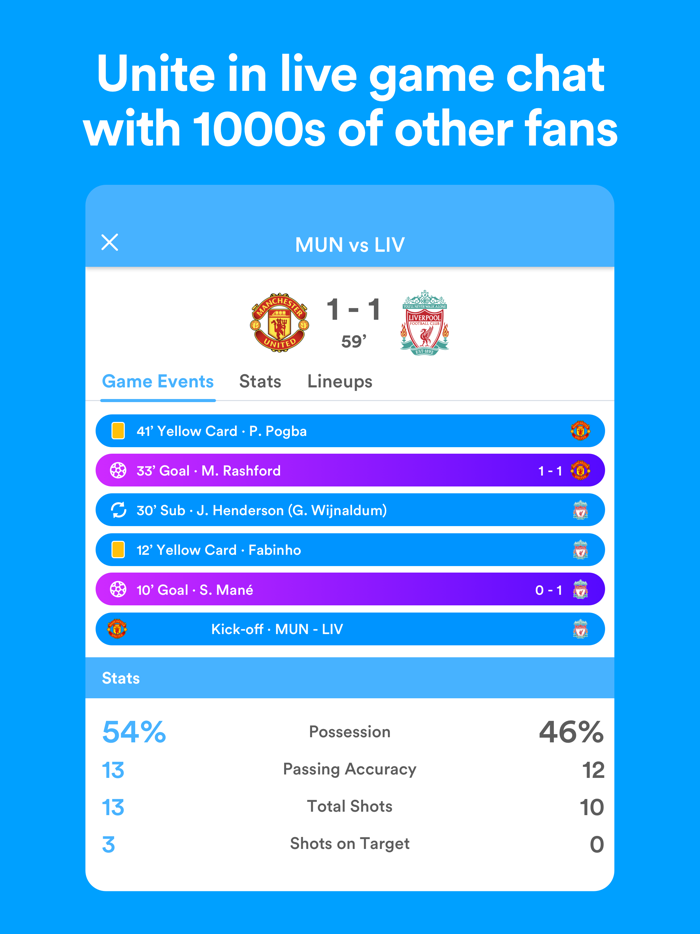 Flick Sports – Live Game Chat