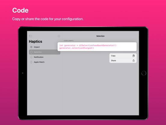 Haptics - Feedback Generator screenshot 7
