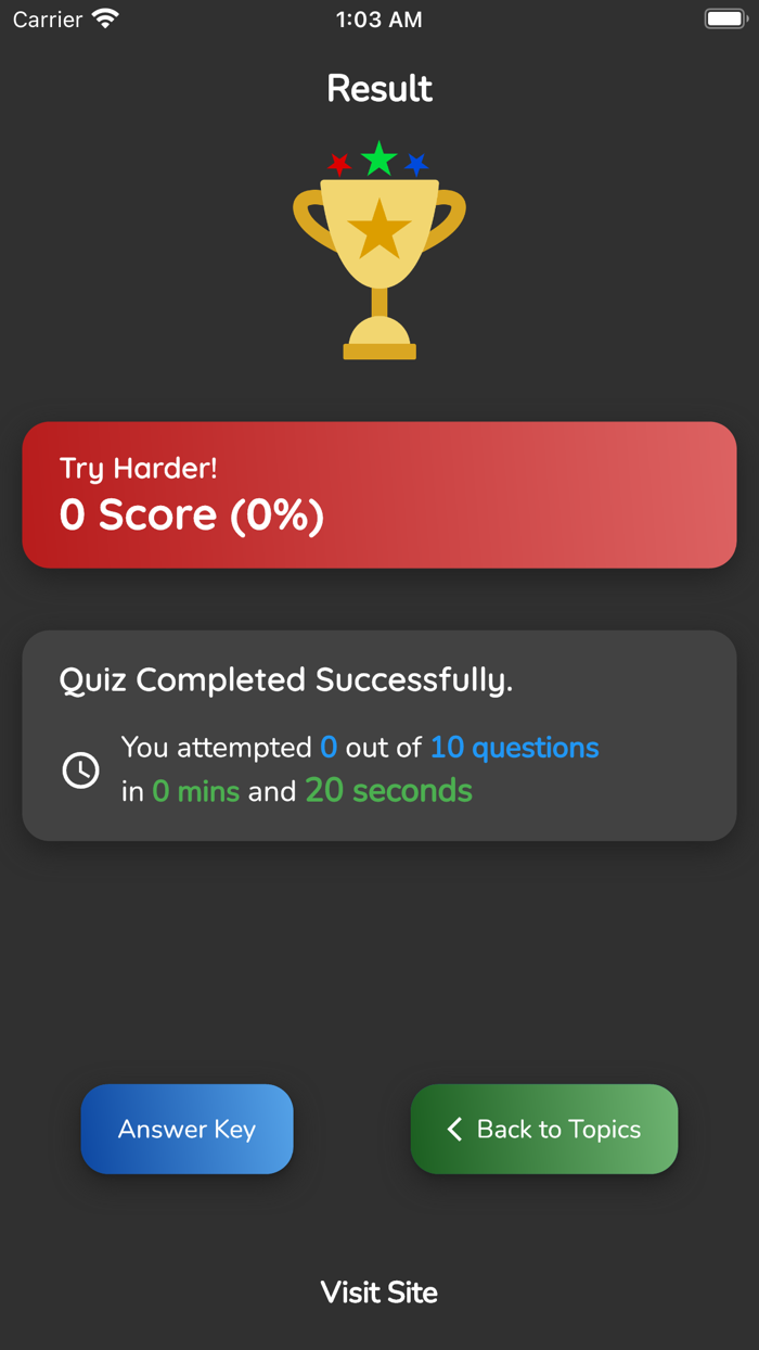 O Level Chemistry Quiz