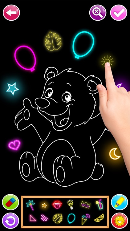 Learn to Draw Glow Cartoon screenshot-4