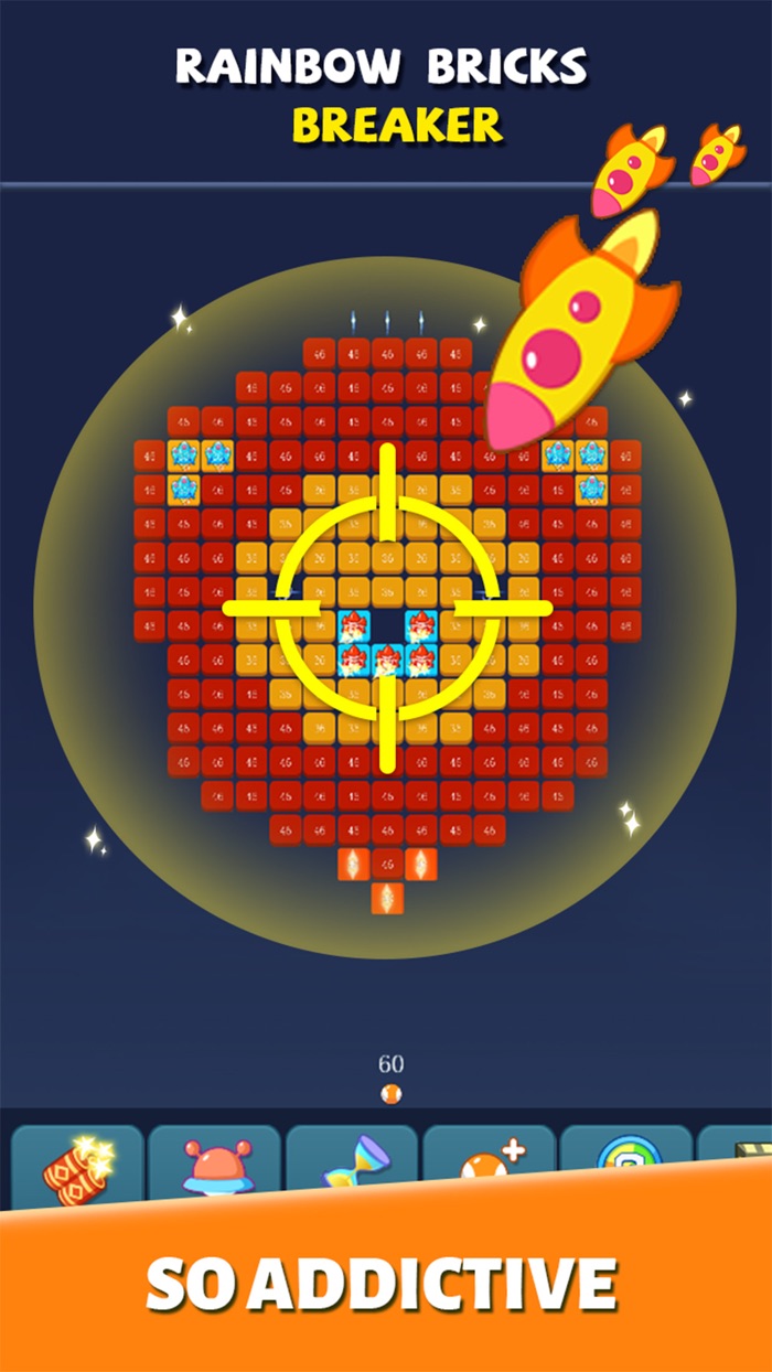 Rainbow Bricks Breaker
