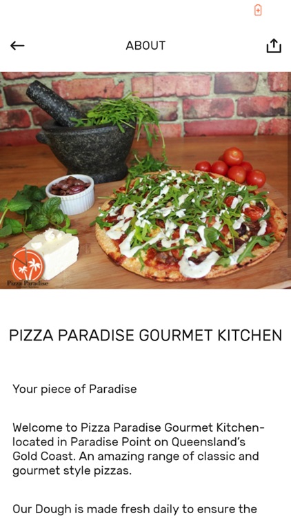 Pizza Paradise Gourmet Kitchen