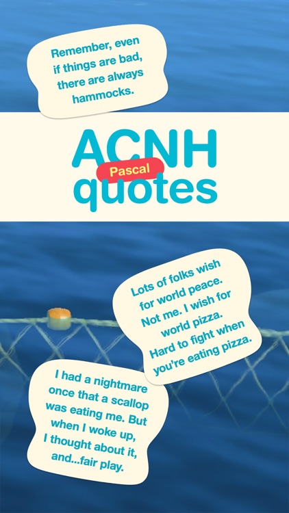 ACNH Pascal Quotes