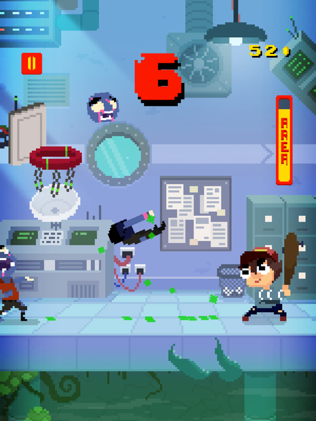 Basketball vs Zombies, game for IOS