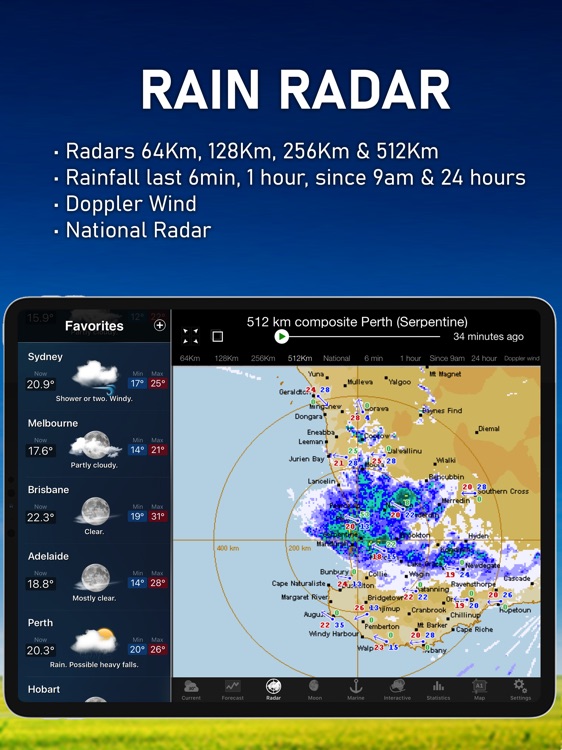 AUS Weather for iPad HD