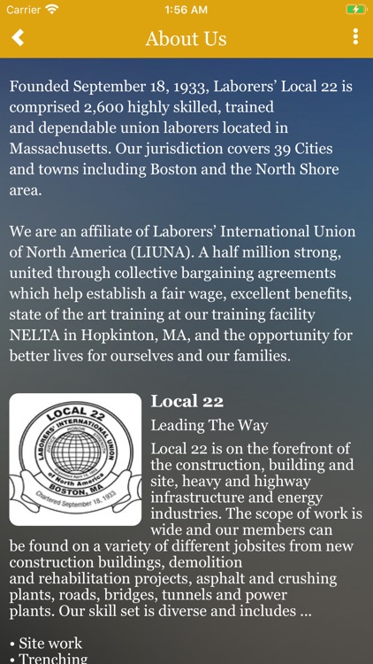 LiUNA Local 22