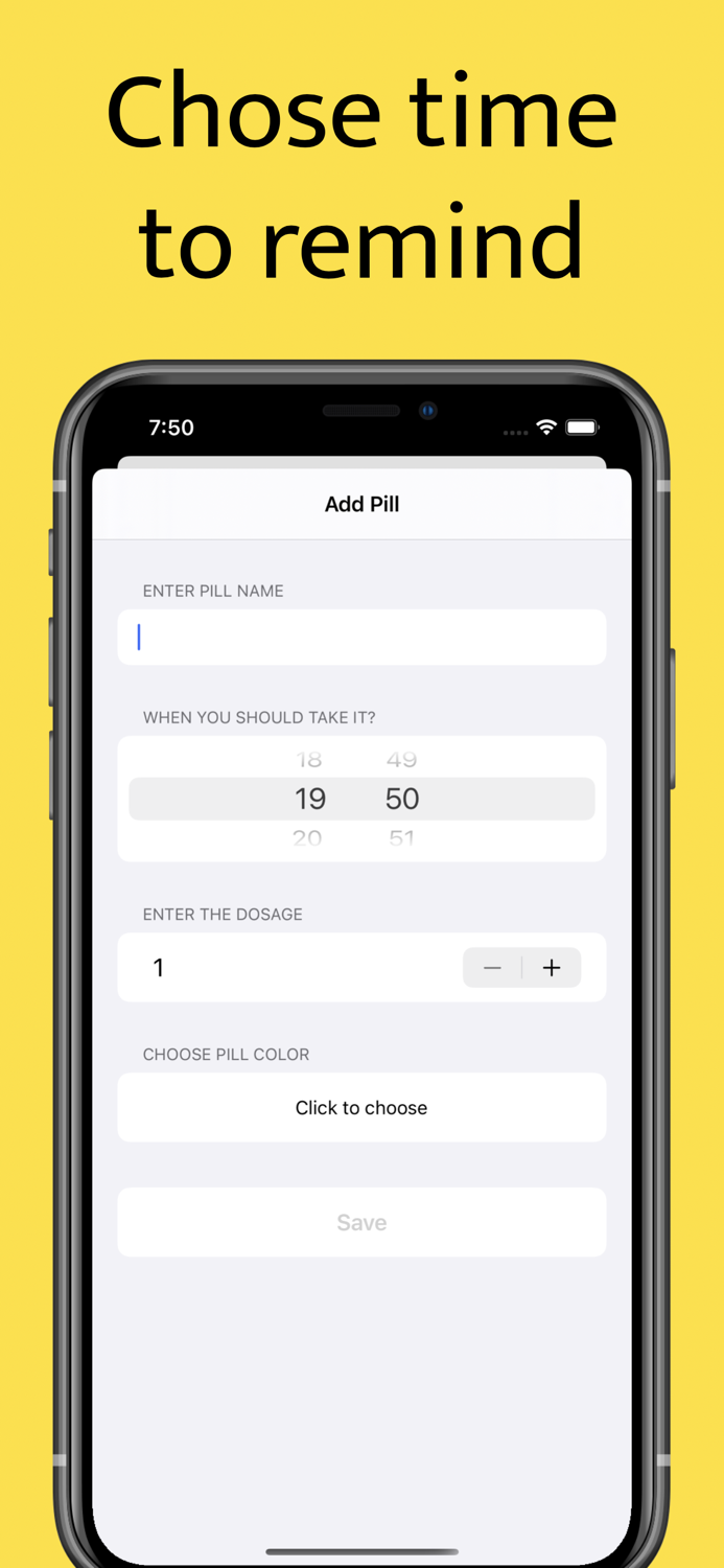 Pill Reminder  Tracker Alarm