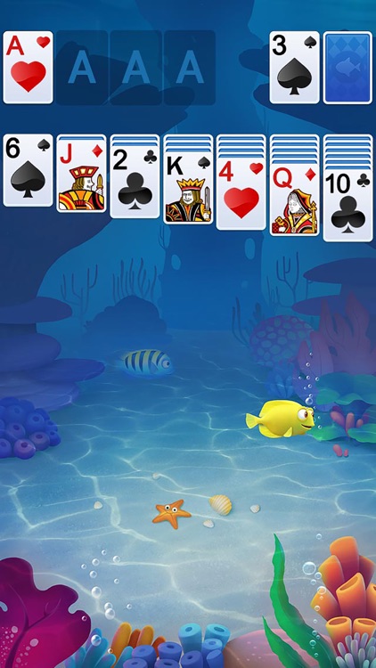 Solitaire Klondike Fish