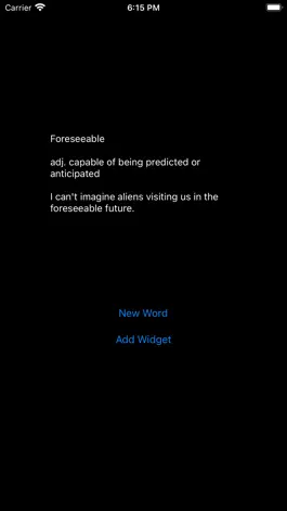 Game screenshot SAT Words Widget hack