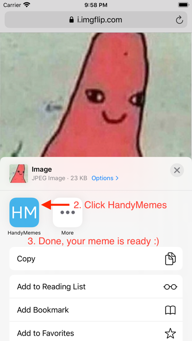 HandyMemes - Memes Storage screenshot 2