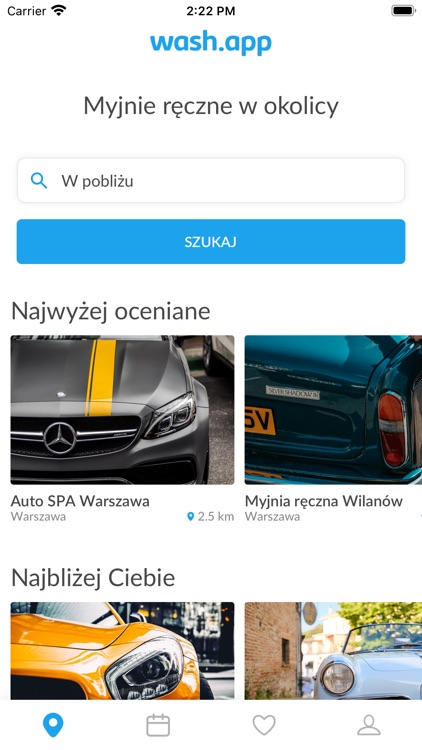 WashApp | Myjnie ręczne