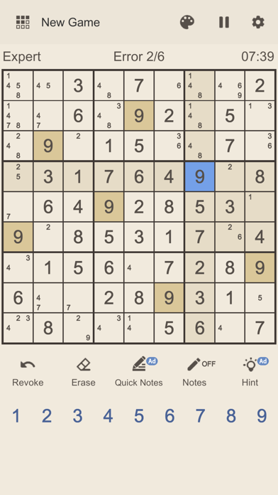 SudokuPuzzlePlus