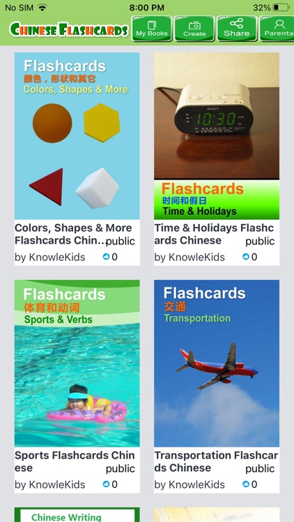 KnowleKids Chinese Flashcards