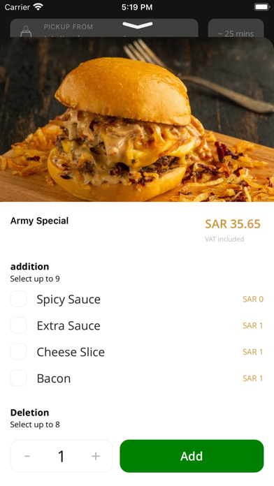 Army Burger | أرمي برقر screenshot 3