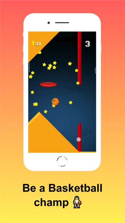 Flappy Basketball - Flick Tap