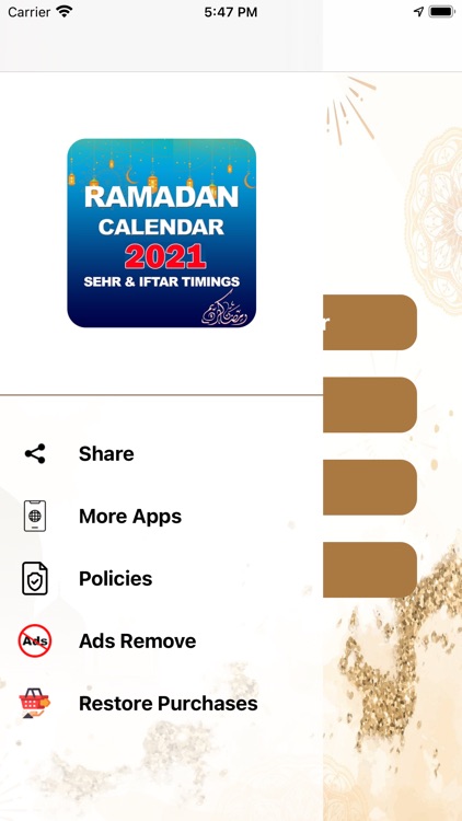 Ramzan Calendar Pro 2021 screenshot-4