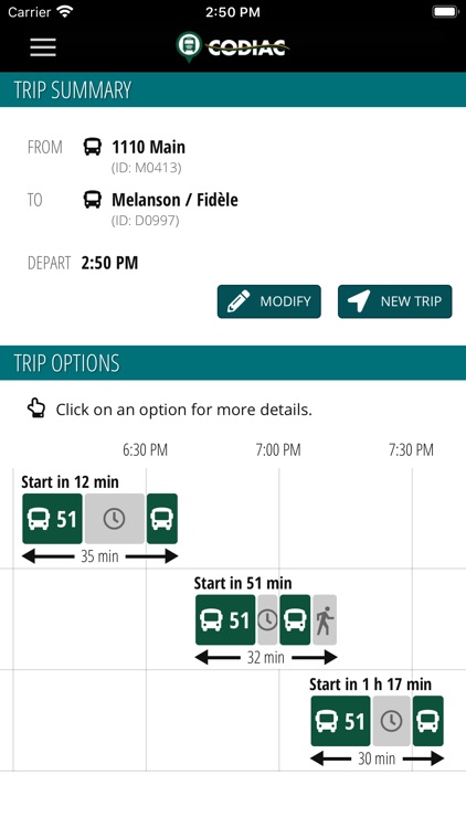 Codiac Transpo screenshot-5