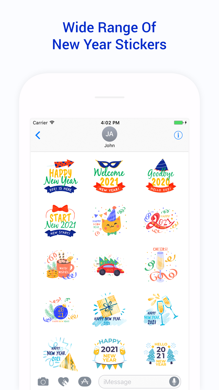 2021 - Happy New Year Sticker