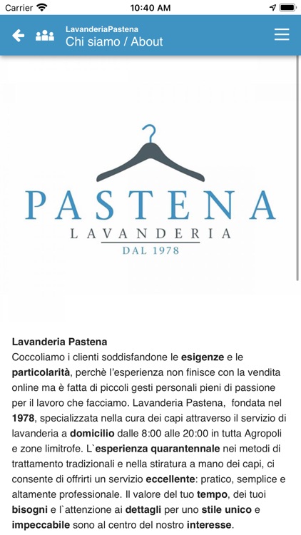 Lavanderia Pastena