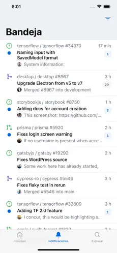 Screenshot 2 GitHub iphone