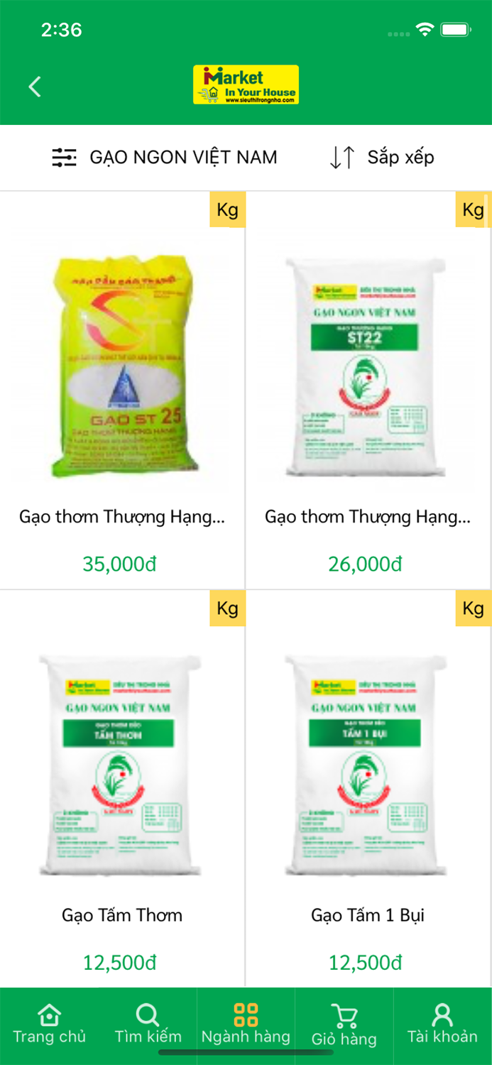 Siêu Thị Trong Nhà