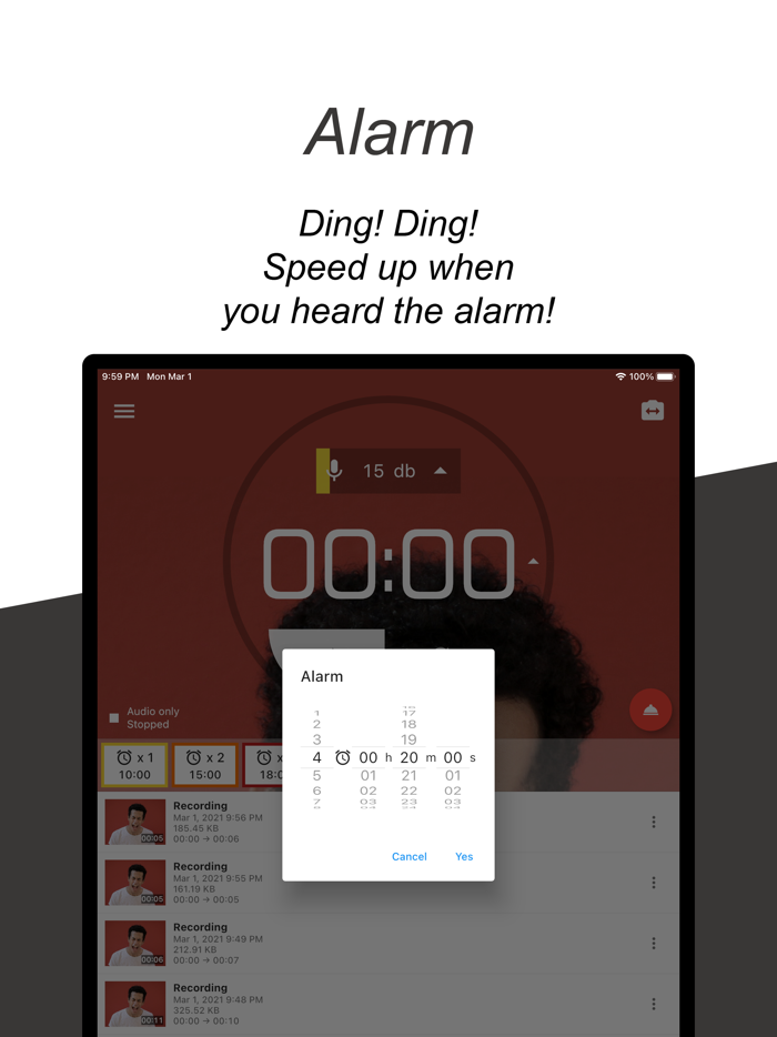 Nice Speech - Recording Timer