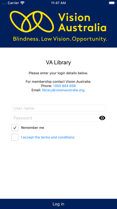 How to cancel & delete Vision Australia Connect from iphone & ipad 1