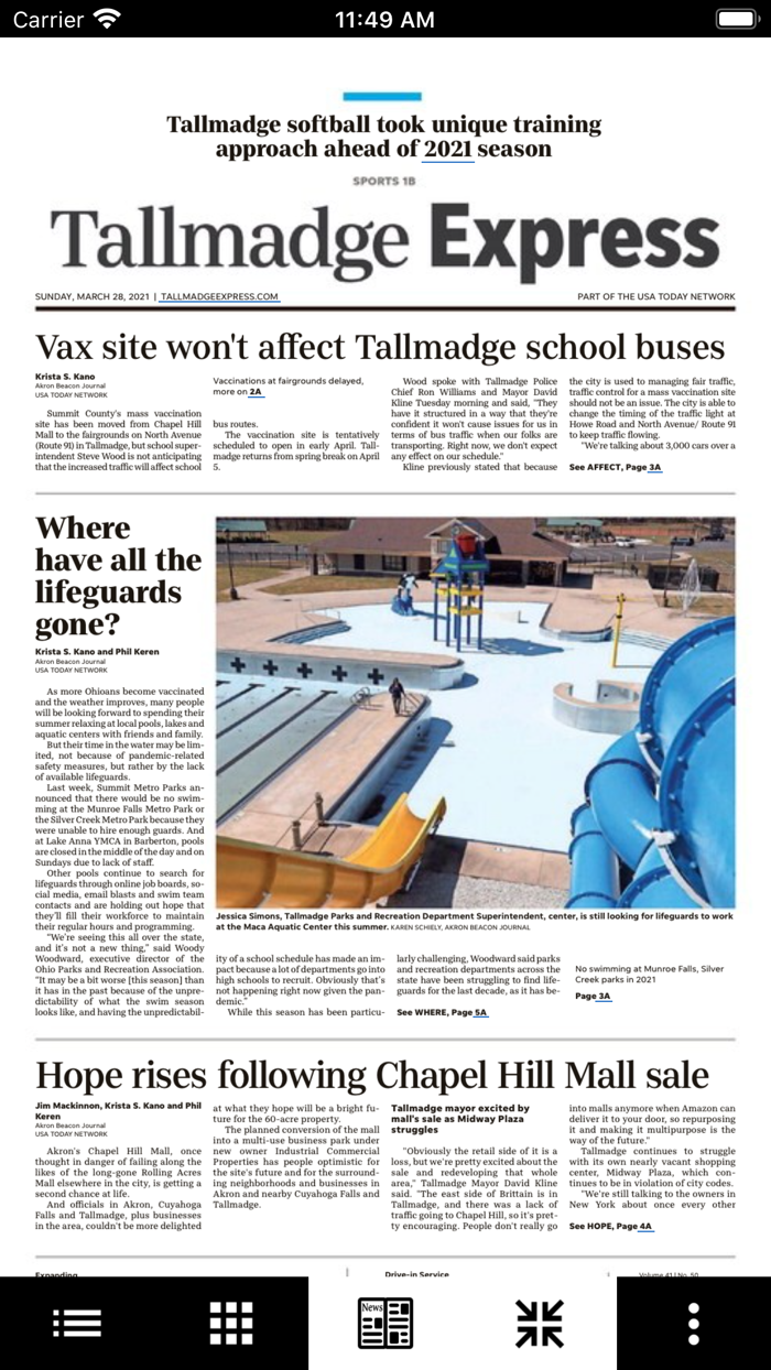 Tallmadge Express eEdition