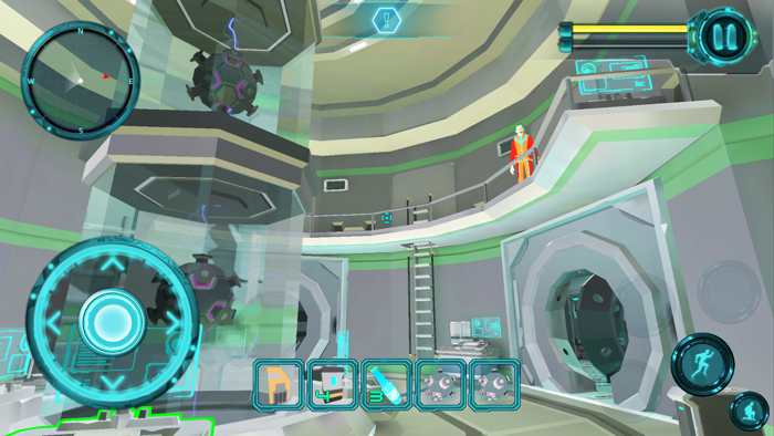 Cyberpunk City Escape