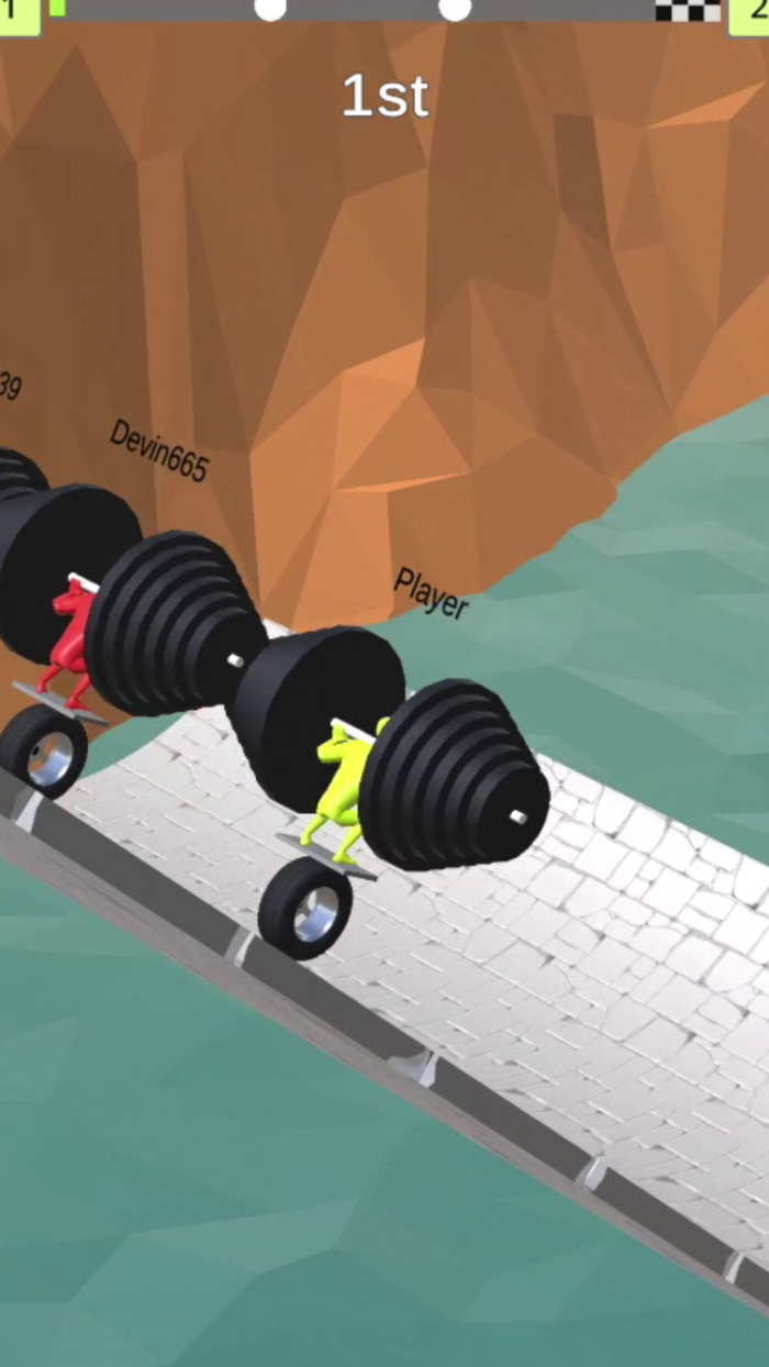 Barbell on the Wheel