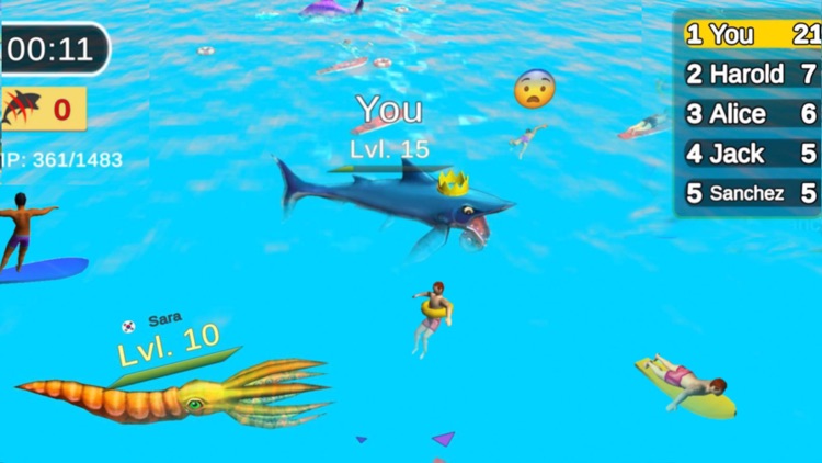 Sea Monster City - Battle Game screenshot-3