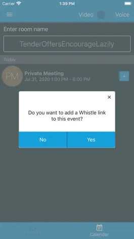 Game screenshot Whistle - Private video chat apk