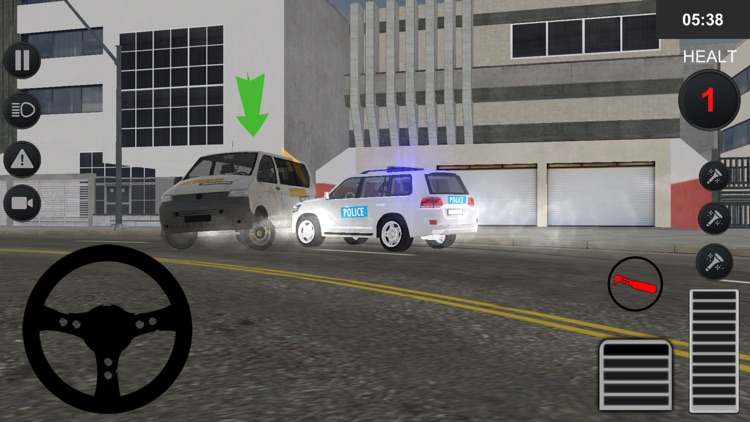 Chase Thief with Police Car