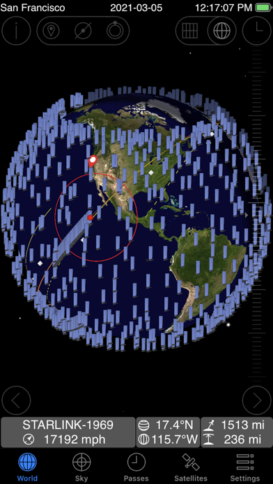 GoSatWatch Satellite ... screenshot1