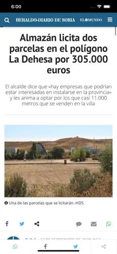 Screenshot 2 Heraldo-Diario de Soria iphone