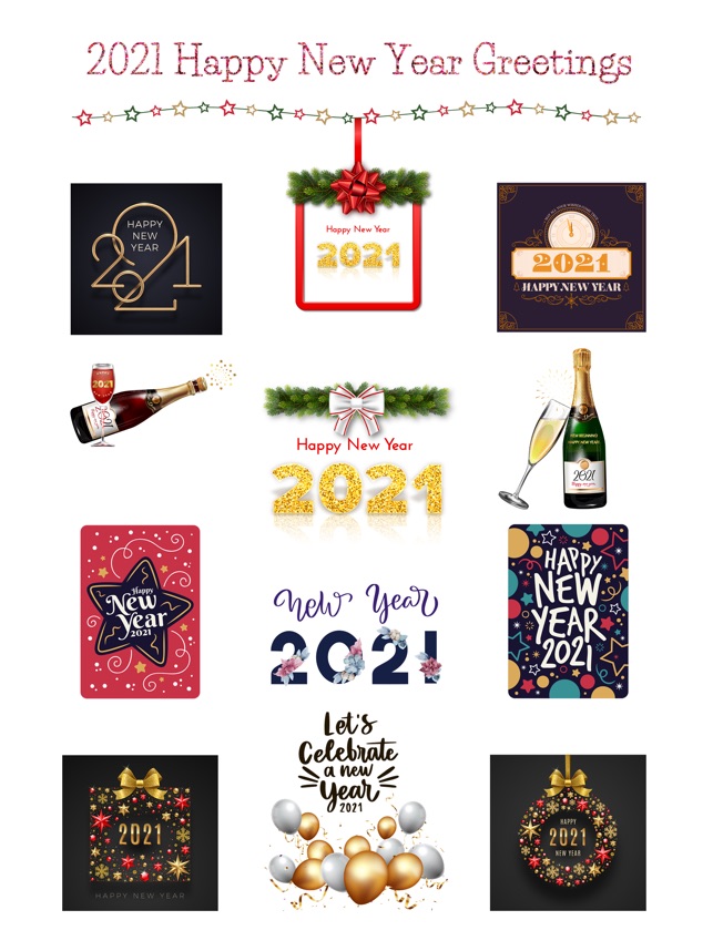 2021- Happy New Year Greetings截图