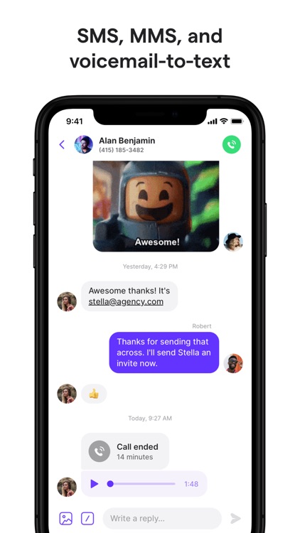 OpenPhone: Second Phone Number screenshot-4