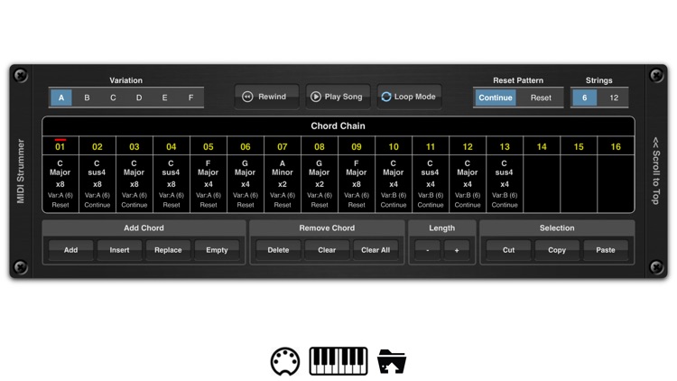 MIDI Strummer AUv3 Plugin screenshot-3