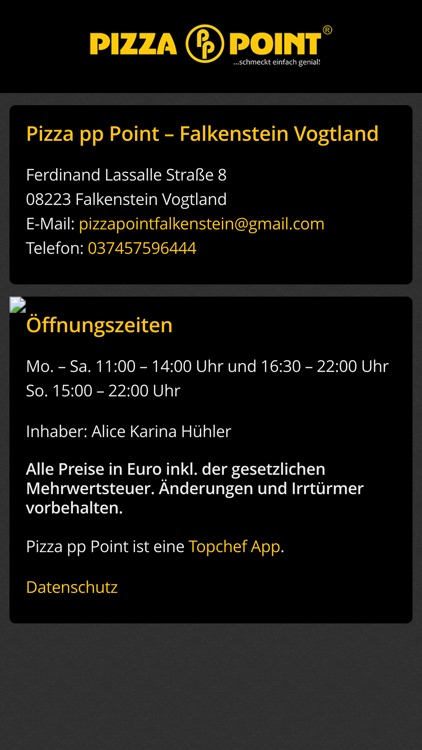 Pizza Point Falkenstein screenshot-3