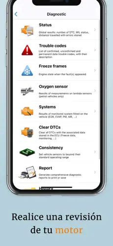 Captura 4 EOBD Facile - OBD2 Torque pro iphone
