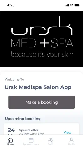 Game screenshot Ursk Medispa Salon App mod apk