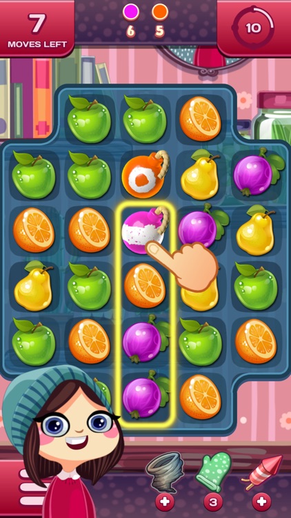 Agnes' Fruits Match-3 Puzzle