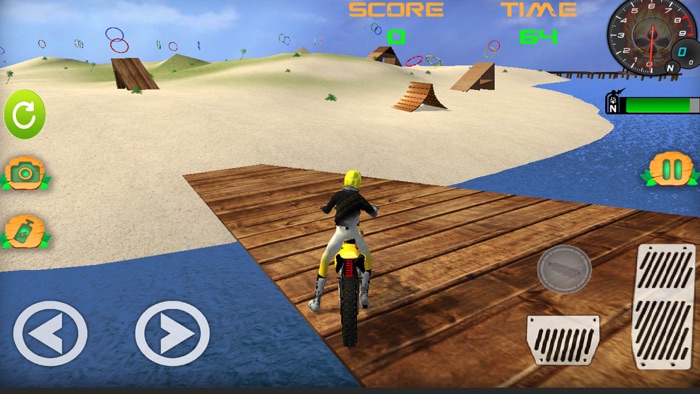 赛车摩托自行车模拟器