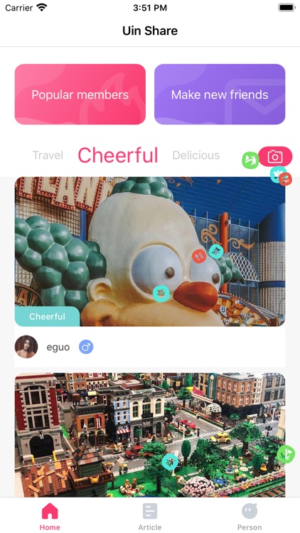 Uin - Share With friends