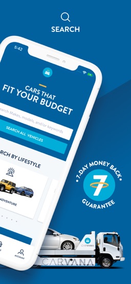 Carvana: Buy Used Cars Online app screenshot